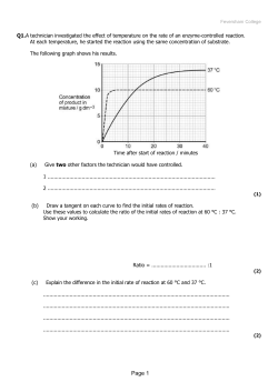 Percentages tangents and rates