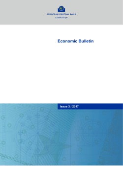 ECB Economic Bulletin, Issue 3 / 2017