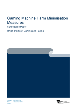 2.1 Access to cash in gaming venues