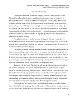 Journalists from Pakistan visit the Missouri Drone Journalism Program