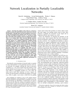 Network Localization in Partially Localizable Networks