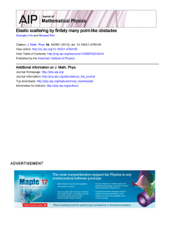 Elastic scattering by finitely many point