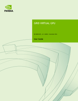 GRID Virtual GPU