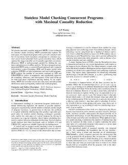 Stateless Model Checking Concurrent Programs with Maximal