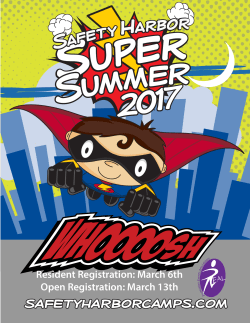 Summer Camp Brochure 2017