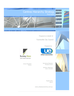 Centres Hierarchy Strategy