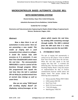 microcontroller based automatic college bell with monitoring