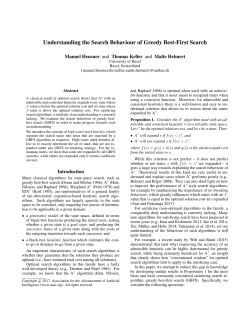 Understanding the Search Behaviour of Greedy Best