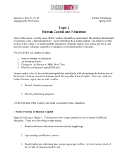 Possible Solutions - The University of Chicago Booth School of