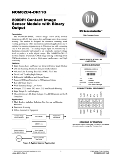 NOM02B4-DR11G - 200DPI Contact Image