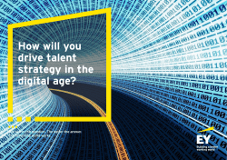 Driving talent Strategy in the Digital Age