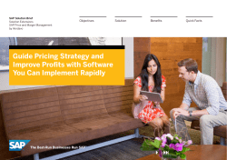 Guide Pricing Strategy and Improve Profits with Software