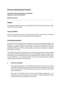 financial management strategy