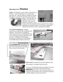Operating an iStation