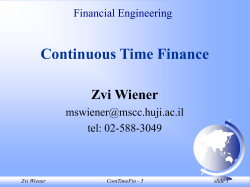 Zvi Wiener slide 1