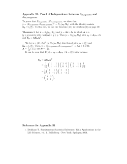 Appendix S1. Proof of Independence between Z12,agonistic
