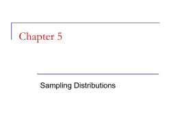 sampling distribution of Sample proportion p-hat