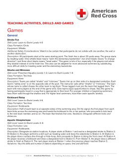 teaching activities, drills and games