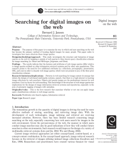 Searching for digital images on the web