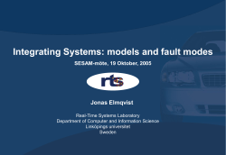 Safety Interfaces for Component-BAsed Systems