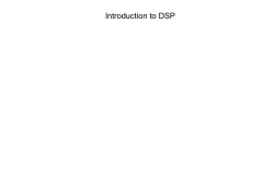 Intro to Time Domain DSP