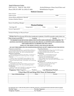 Medical Clearance Physical Findings Pregnancy Test