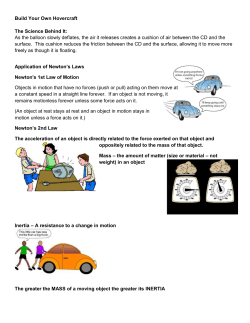 Build Your Own Hovercraft Instructions