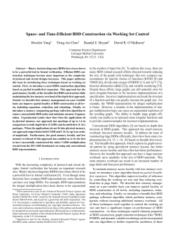 Space- and Time-Efficient BDD Construction via Working Set Control