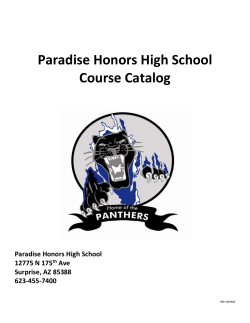 Paradise Honors High School