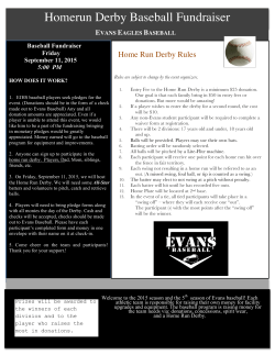 Home Run Derby printable