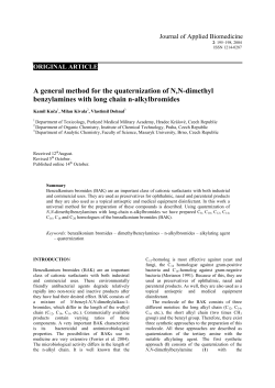 A general method for the quaternization of N,N