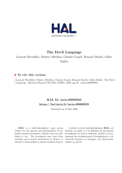 The Devil Language - HAL