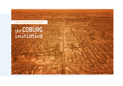 land use and built form strategy