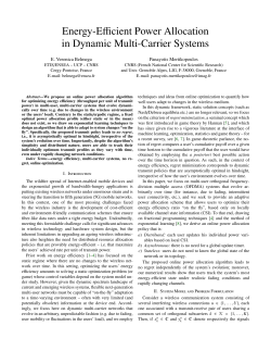 Energy-Efficient Power Allocation in Dynamic Multi-Carrier