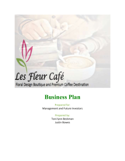 Business Plan - Edwards School of Business