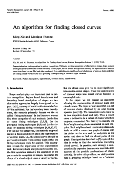 An algorithm for finding closed curves