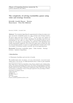 The complexity of solving reachability games using value and