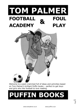 tom palmer - Scholastic UK