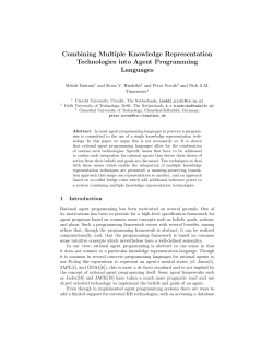 Combining Multiple Knowledge Representation