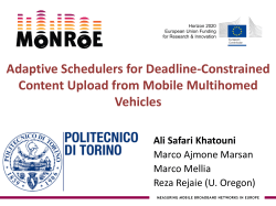 Delay Tolerant Video Upload from Public Vehicles