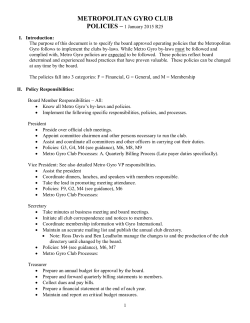 Gyro Dues/Event payment process - Metro Gyro