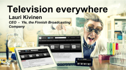 Lecture slides 2/12/2015 Lauri Kivinen