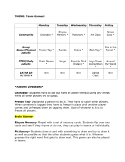 Team Games - Whatcom Family YMCA