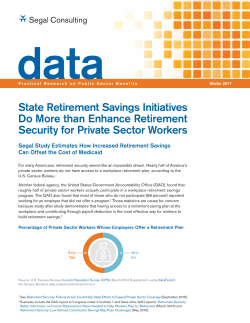 State Retirement Savings Initiatives Do More