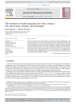 The evolution of wealth inequality over half a