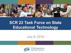 ppt - Delaware Department of Education