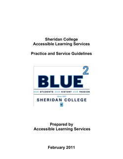 Sheridan Institute of Technology and Advanced