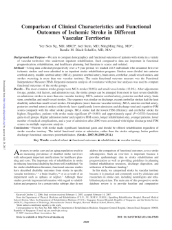 Comparison of Clinical Characteristics and Functional Outcomes of