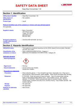 Deep Blue Concentrate