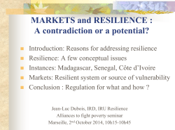 Jean-Luc Dubois - Alliances to fight poverty